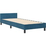  Krevet s opruga kutije Tamno plava 80 x 200 cm Baršun | shoptok.hr