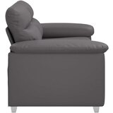  Dvosjed Sofa Siva 160x81x84 cm Imitacija kože | Shoptok.si