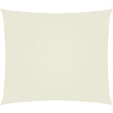 Senčno jadro oksford blago pravokotno 2,5x3 m krem, (20609559) | Shoptok.si