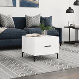 vidaXL Stolić za kavu sjajni bijeli 50 x 50 x 40 cm konstruirano drvo Cijene
