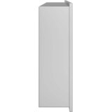  Ničica za tuš Srebrno 75 x 30 x 9,5 cm Nehrđajući čelik | shoptok.hr