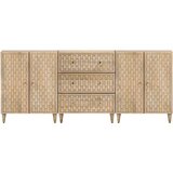  Bočni ormarići 3 kom 60 x 33 x 75 cm od masivnog drva manga | shoptok.hr