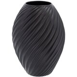 Morsø Vaza iz črnega porcelana River, višina 26 cm Cene
