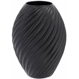 Morsø Vaza iz črnega porcelana River, višina 26 cm
