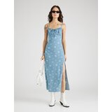 Hollister Obleka 'EMEA' dimno modra / bela | Shoptok.si