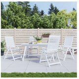 vidaXL Jastuci za stolice 4 kom s uzorkom lišća 50x50x3 cm od tkanine | shoptok.hr