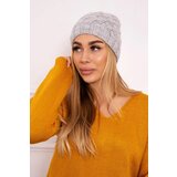 Kesi Cap with fleece Agnieszka K239 light gray | shoptok.hr