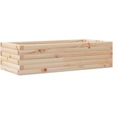 vidaXL Vrtno cvetlično korito 90x40x23 cm trdna borovina | Shoptok.si