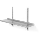 Hendi Zidna polica, podesiva, jednostruka, sa 2 nosača, 800x300x(H)600mm | Eponuda.com