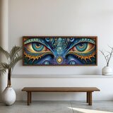WALLXPERT FAH086-120 Multicolor Decorative Framed MDF Painting | Eponuda.com