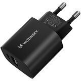 Wozinsky 20W USB-A USB-C 100-240V stenski polnilec, črn, (21510596) Cene