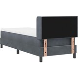  Krevet s opruga kutije Tamno siva 200 x 80 cm Baršun | shoptok.hr