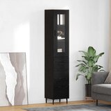  Highboard Crni hrast 34,5 x 34 x 180 cm Konstruirano drvo | shoptok.hr