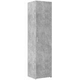  Visoka komoda siva betona 45x42,5x185 cm od konstruiranog drva | shoptok.hr