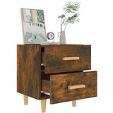  Noćni ormarići 2 kom boja dimljenog hrasta 40 x 35 x 47 5 cm | shoptok.hr