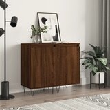 The Living Store Komoda 2 kosa rjavi hrast 40x35x70 cm inženirski les - Komoda, (21662762) | Shoptok.si