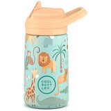 Cool Bottles termo steklenička Kiddie iz nerjavečega jekla, 350 ml wild crew Cene
