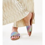 Gemre Multicolored Shiny Anilsa Flip-Flops | Shoptok.si