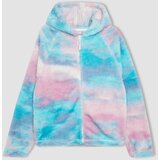 Defacto Fit Standard Fit Plush Hooded Cardigan Cene