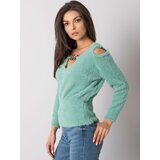 RUE PARIS Sweater-LC-SW-7033.27X-mint | Shoptok.si