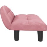 vidaXL Krevet za pse ružičasti 70x52x30 cm baršunasti | shoptok.hr