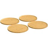 Tanjuri za pizzu 4 kom Ø 32 x 1,5 cm od bambusa | shoptok.hr