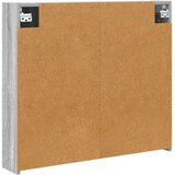  Kupaonski ormar s ogledalom Zidne Siva Sonoma 80 x 14.5 x 70 cm | shoptok.hr