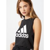 Adidas Športni top črna / bela | Shoptok.si