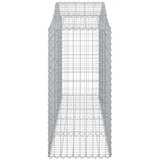  Lučne gabionske košare 10kom 200x50x120/140cm pocinčano željezo | shoptok.hr