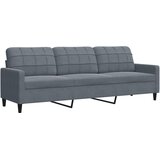  Trosjed tamnosivi 210 cm baršunasti | shoptok.hr