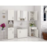 Kondela Visoka omarica, mat bela, LESSY NEW 05 | Shoptok.si
