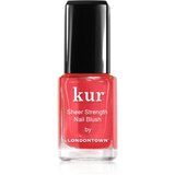 LONDONTOWN Kur Sheer Strength Nail Blush učvršćujuća i posvjetljujuća tonirana njega za nokte nijansa Poppy 12 ml Cijene