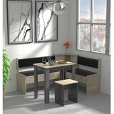 MID.YOU KOTNA GARNITURA, antracit | Shoptok.si