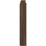  Uzglavlje Smeđi hrast 160 x 16,5 x 103,5 cm Konstruirano drvo | Eponuda.com