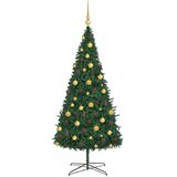  Božićno drvce s ukrasnim gudačkim svjetlima Zelena 400 cm PVC | shoptok.hr