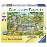 Ravensburger puzzle (slagalice) - Velike podne puzle divlje RA05542 Cene