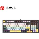  MEHANICKA TASTATURA GK-500 PLAVI SWITCH IMICE CRNO-ZUTA | Eponuda.ba