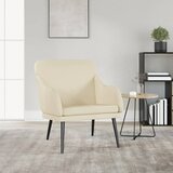  Fotelja krem 63 x 76 x 80 cm od umjetne kože | shoptok.hr