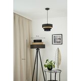  Brilagi - Stojeća lampa DAKOTA LUNETA 1xE27/15W/230V crna/ratan | Eponuda.com