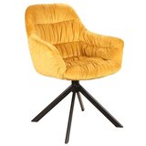  Stolica ASTORIA - baršun - žuta | shoptok.hr