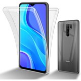 Cadorabo Xiaomi RedMi 9 in transparentno - 360-stopinjska zaščita celotnega telesa - Zaščita spredaj in zadaj, vsestranska zaščita s ščitnikom zaslona, (20860172) | Shoptok.si
