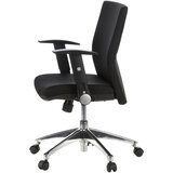 MID.YOU Vrtljiv Stol Laguna Pro, Črna | Shoptok.si