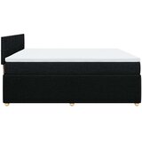  Krevet s oprugama i madracem crni 180x200 cm od tkanine | shoptok.hr