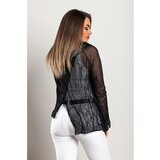 Fenzy Ohlapna Majica Na Preklop, Črna | Shoptok.si