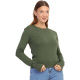 La Modeuse Puloverji 68944_P160828 Zelena Cene