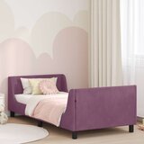  za djecu s uzglavljem Ljubičasta 90 x 200 cm Baršun | shoptok.hr