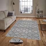 Conceptum Hypnose tepih Eexfab1195, pravokutni, 80 x 150 cm, siva | Eponuda.ba