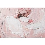  Slikana slika na platnu cveće u vazi 70x70 cm | ePonuda.com
