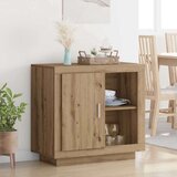 vidaXL Kreveta hrast artisan 40 x 80 x 75 cm Konstruirano drvo | shoptok.hr