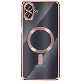 AVIZAR Ohišje za Galaxy A07, združljivo z MagSafe, s kromiranim robom, Roza, (5000189600) | Shoptok.si